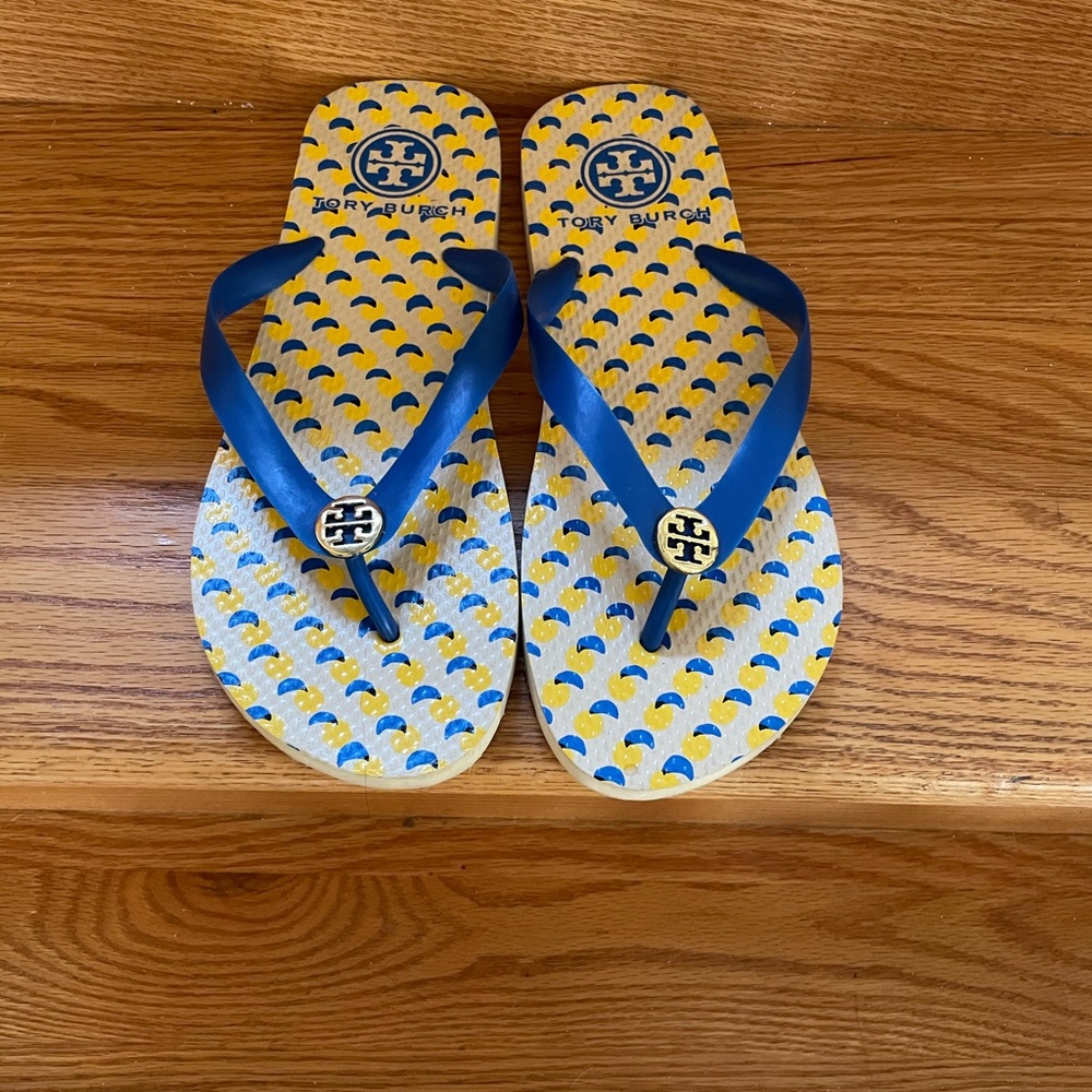 Tory Burch rubber flip flops